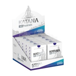 Protège-cartes - 100 Pcs - Katana - Standard - Bleu