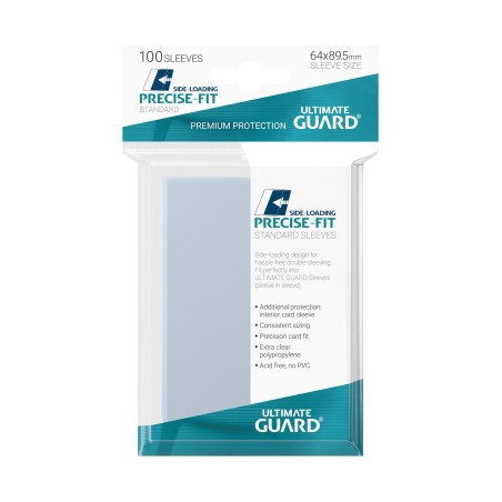 Protège-cartes - Side-Loading Precise-Fit - Standard (100 pcs)
