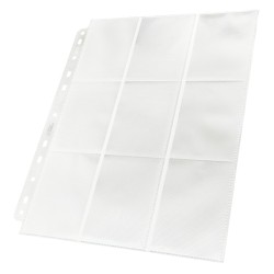 Portfolio - Side-Loading - 18-Pocket Pages (50ct) -  White