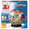 Puzzle - 3D - Pokemon - Balle - Pikachu