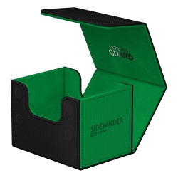 Boîte pour cartes - SideWinder 100+ - SYNERGY - Noir&Vert - XenoSkin