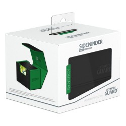 Deck Box - SideWinder 100+ - SYNERGY - Black&Green - XenoSkin