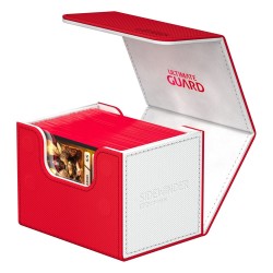 Deck Box - SideWinder 100+ - SYNERGY - Red&White - XenoSkin