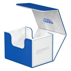 Deck Box - SideWinder 100+ - SYNERGY - Blue&White - XenoSkin