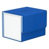 Boîte pour cartes - SideWinder 100+ - SYNERGY - Bleu&Blanc - XenoSkin