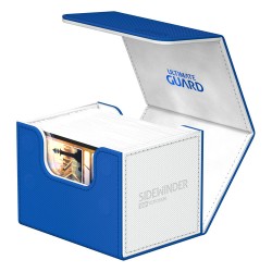 Boîte pour cartes - SideWinder 100+ - SYNERGY - Bleu&Blanc - XenoSkin