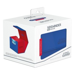 Boîte pour cartes - SideWinder 100+ - SYNERGY - Bleu&Blanc - XenoSkin