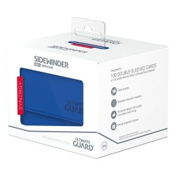 Boîte pour cartes - SideWinder 100+ - SYNERGY - Bleu&Blanc - XenoSkin
