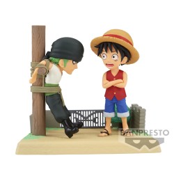 Static Figure - WCF - One Piece - Luffy & Zoro - Log Stories