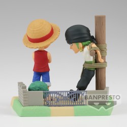 Figurine Statique - WCF - One Piece - Luffy & Zoro - Log Stories