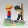 Figurine Statique - WCF - One Piece - Luffy & Zoro - Log Stories