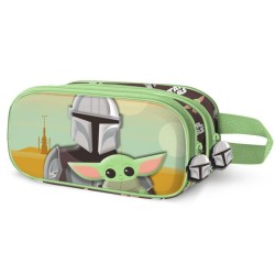 Écriture - Trousse - Star Wars - Mando & Grogue