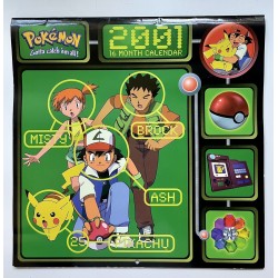 Calendar - Pokemon - 2001 (16 month)