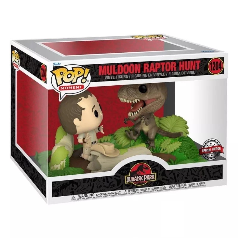 POP - Moment - Jurassic Park - 1204 - Muldoon Raptor Hunt - Special Edition