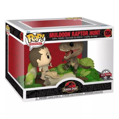 POP - Moment - Jurassic Park - 1204 - Muldoon Raptor Hunt - Special Edition