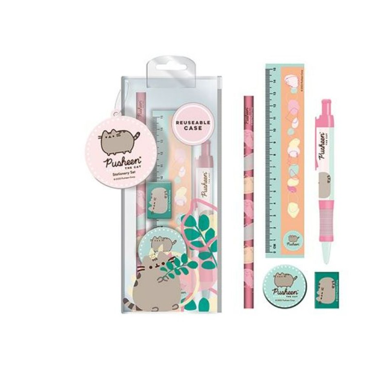 Set de papeterie - Pusheen the Cat - Botanique