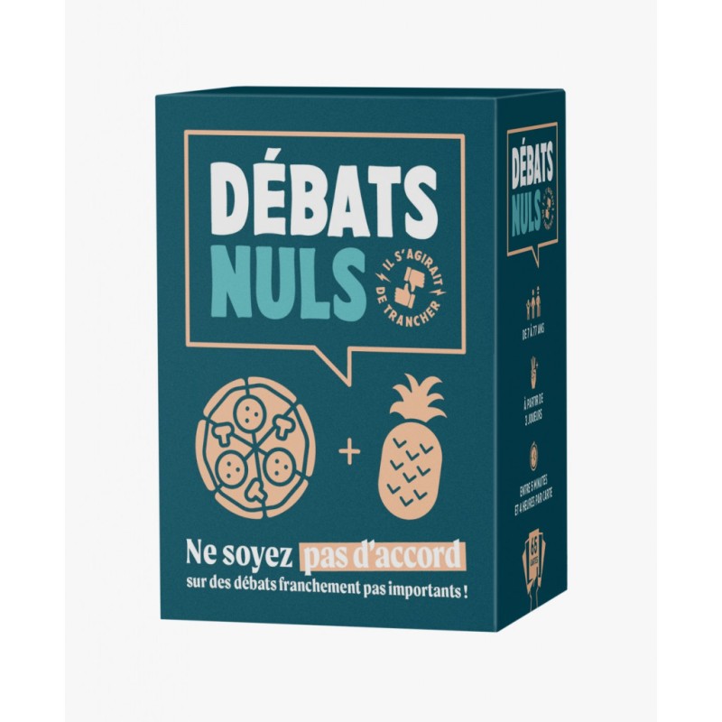 Card game - Party Game - Storytelling - Débats Nuls