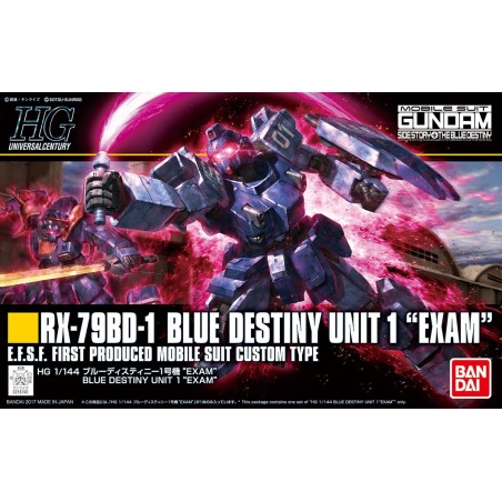 Maquette - High Grade - Gundam - Blue Destiny Unit 1 EXAM