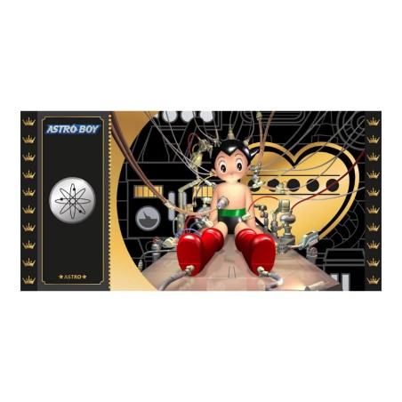 Ticket de collection - Golden Tickets Black Edition - Astro Boy - "2000pcs Limited"
