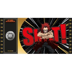 Collector Ticket - Golden Tickets Black Edition - My Hero Academia - "2000pcs Limited" - Eijiro Kirishima