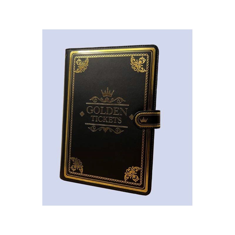 Ticket de collection - Golden Tickets Black Edition - Classeur de rangement