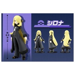 Figurine Statique - Moncollé - Pokemon - Cynthia