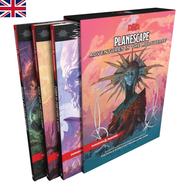Book - Deck - role-playing game - Dungeons & Dragons - Planescape : Adventures in the Multiverse