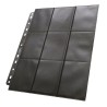 Portfolio - Side-Loading - 18-Pocket Pages (50ct) - Black