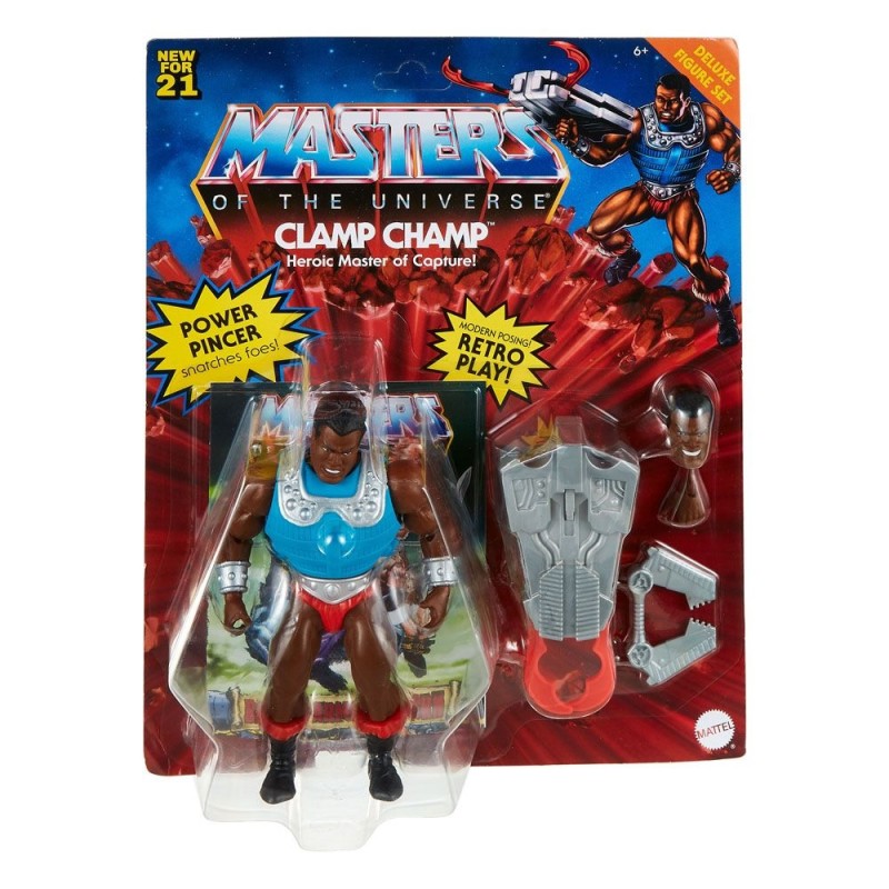 Action Figure - Masters of the Universe - Clamp Champ