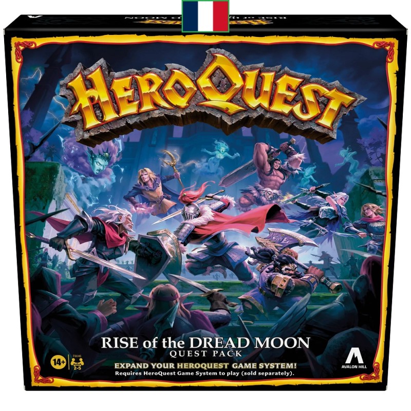 Board Game - role-playing game - Figures - Extension - Rise of the Dread Moon
