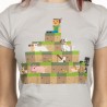 T-shirt - Minecraft - Capybara Hilltop