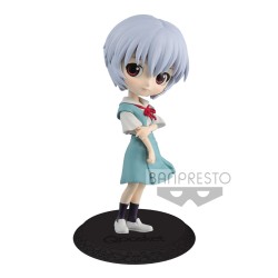Static Figure - Q Posket - Evangelion - Rei Ayanami