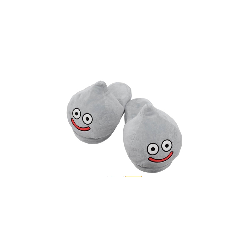 Slippers - Dragon Quest - Grey Slime