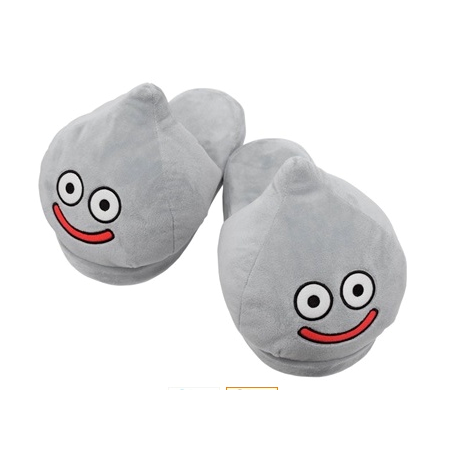 Slippers - Dragon Quest - Grey Slime