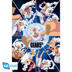 Poster - Rolled and shrink-wrapped - One Piece - Gear 5th Looney