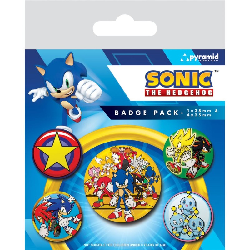 Badge - Sonic the Hedgehog - Speed Team