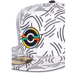 Casquette - Snap Back - Pokemon - Poké Ball
