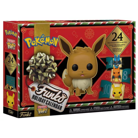 POP - Advent Calendar - Pocket Pop! - Pokemon - 24 Pocket POP