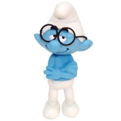 Figurine Statique - Les Schtroumpfs - Schtroumpf à Lunettes
