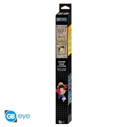 Poster - Set of 2 - One Piece - Wanted Luffy & Ace