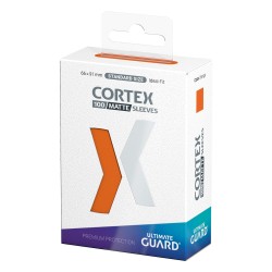 Protège-cartes - Sleeves (100 Pièces) - Orange Matte - Standard