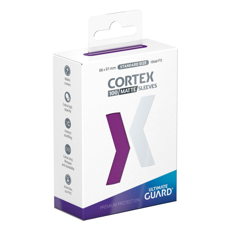 Protège-cartes - Sleeves (100 Pièces) - Violet Matte - Standard