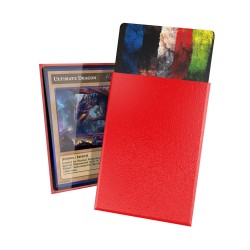 Protège-cartes - Sleeves (60 Pièces) - Rouge Matte - Japonais