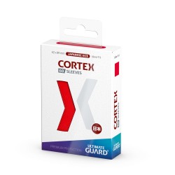 Sleeves - Sleeves (60 Pieces) - Matte Red - Japanese