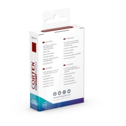 Sleeves - Sleeves (60 Pieces) - Matte Red - Japanese