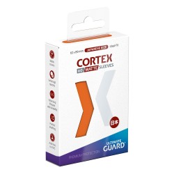 Protège-cartes - Sleeves (60 Pièces) - Orange Matte - Japonais