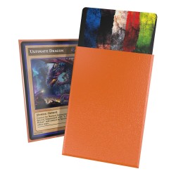Sleeves - Sleeves (60 Pieces) - Matte Orange - Japanese