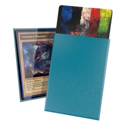 Protège-cartes - Sleeves (60 Pièces) - Bleu Pétrole - Japonais