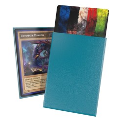 Sleeves - Sleeves (60 Pieces) - Matte Petrol Blue - Japanese