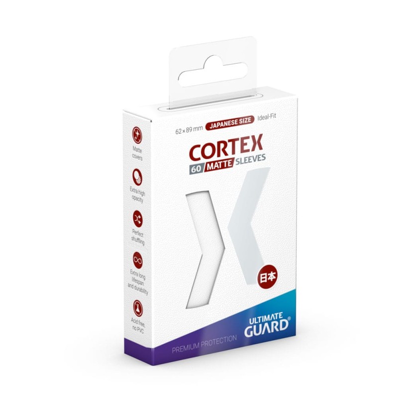 Sleeves - Sleeves (60 Pieces) - Matte White - Japanese